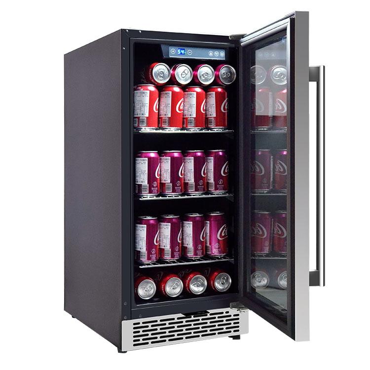 Wine Beer Fridge Dual Zone - Oem kleine drankbar koelkast aangepaste koelkasten