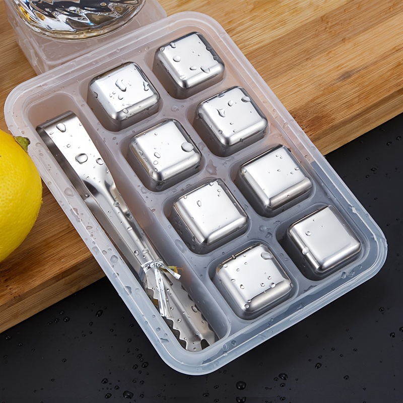 Wine Beer Refrigerator - Whiskey Chilling Stones RVS Herbruikbare ijsblokje