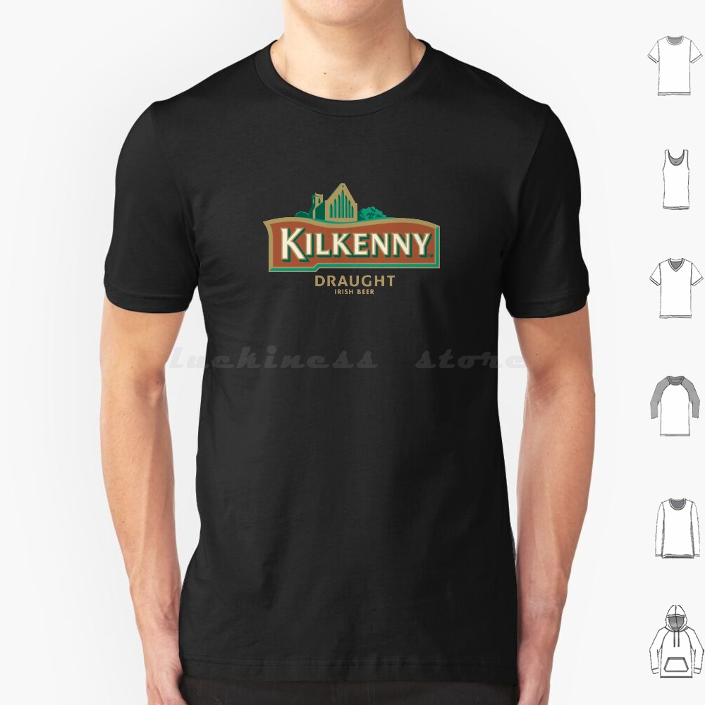 Beer Wine Gin - Kilkenny T-shirt groot formaat 100% katoen