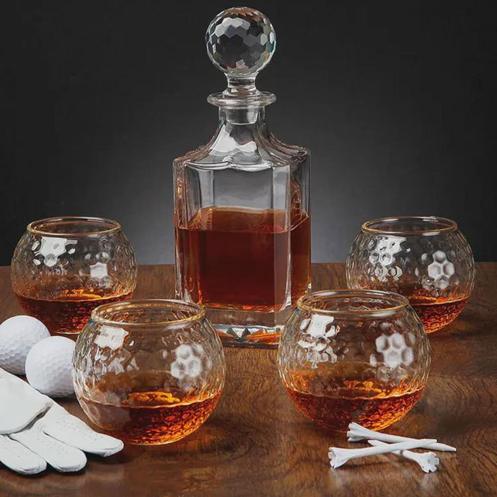Wine Beer Tequila - Whiskyglazen Leuk golfbalontwerp Drankbeker Tequilaglazen voor