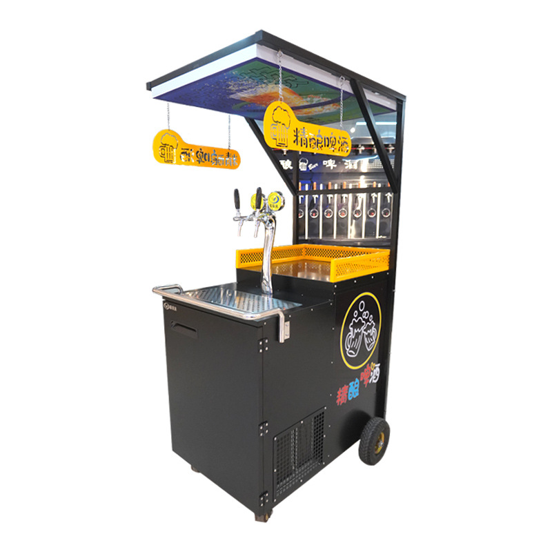 Wine Beer Truck - Ambachtelijke biermachine, mobiele wijnwagen, vier Amerikaanse
