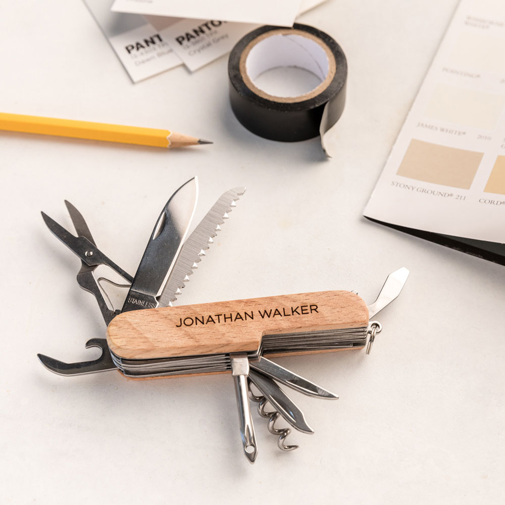 Wine With Beer Name - Gepersonaliseerde multifunctionele tool houten kurkentrekkers wijnopener,