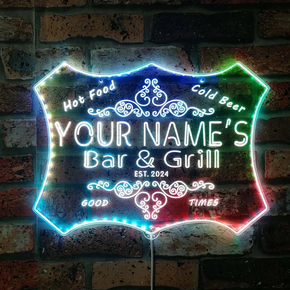 Wine With Beer Name - Gepersonaliseerde uw naam Bar & Grill
