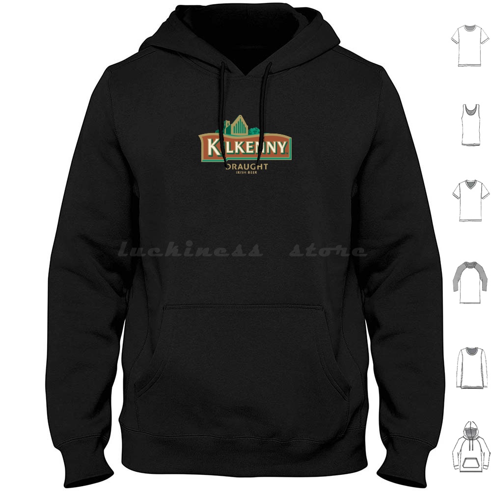 Beer Wine Gin - Kilkenny Hoodies met lange mouwen Drunk
