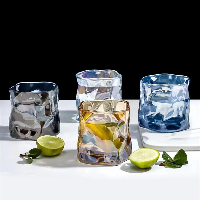 Beer And Wine Festival - Gedraaide transparante glazen beker decor whisky