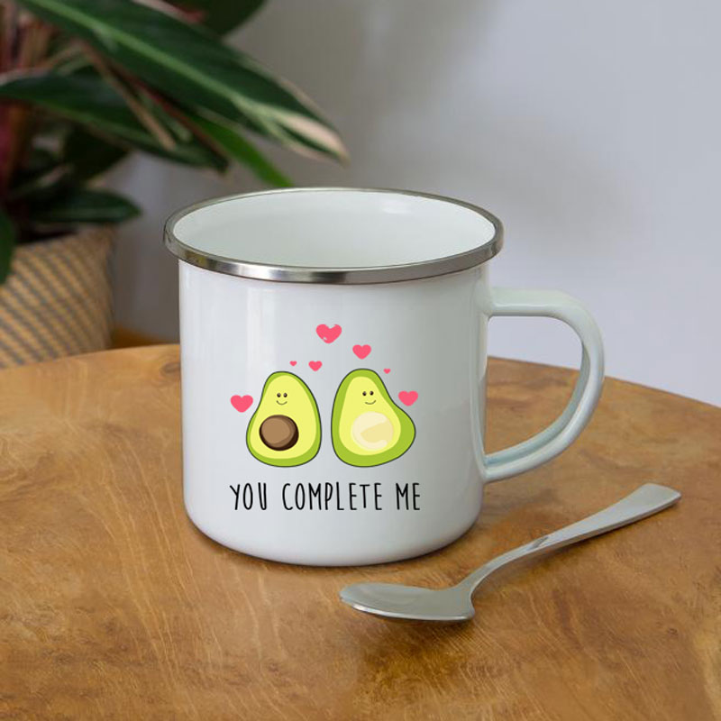 Beer And Wine Festival - Cartoon Je Compleet Me Avocado Print