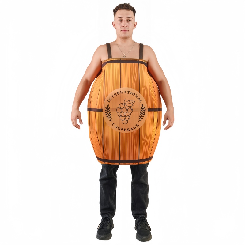 Beer And Wine Festival - Unisex wijnvat prestatie jumpsuit partij cosplay