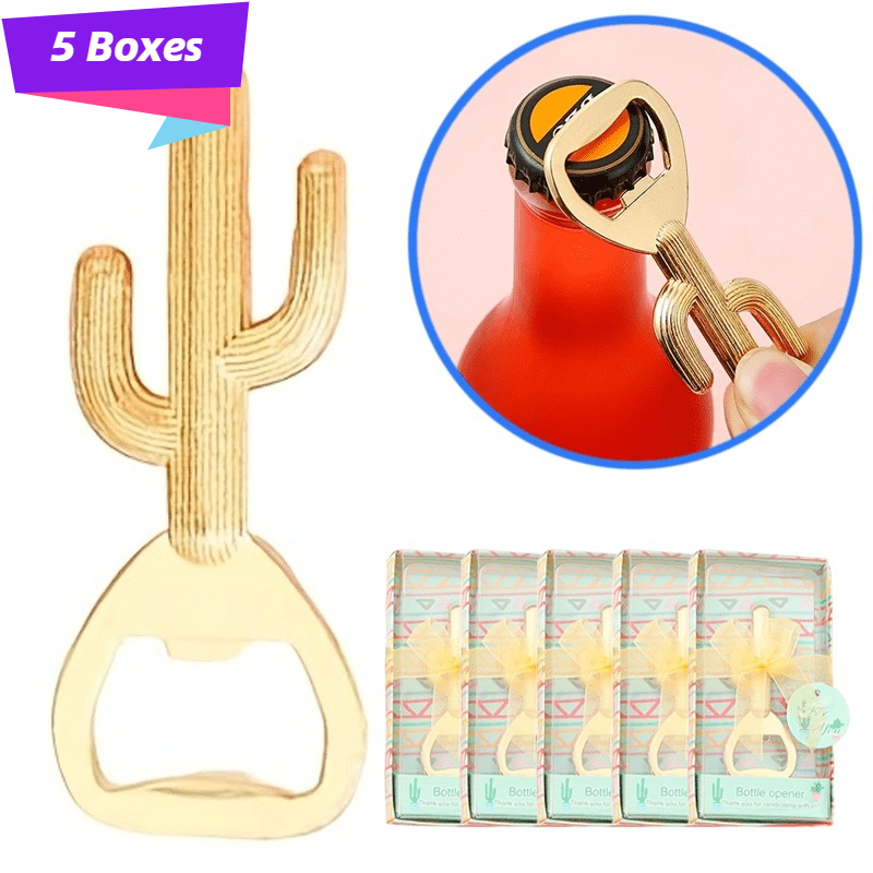 Beer & Wine Downtown - 5 stuks pakket flesopener grappige cadeaus