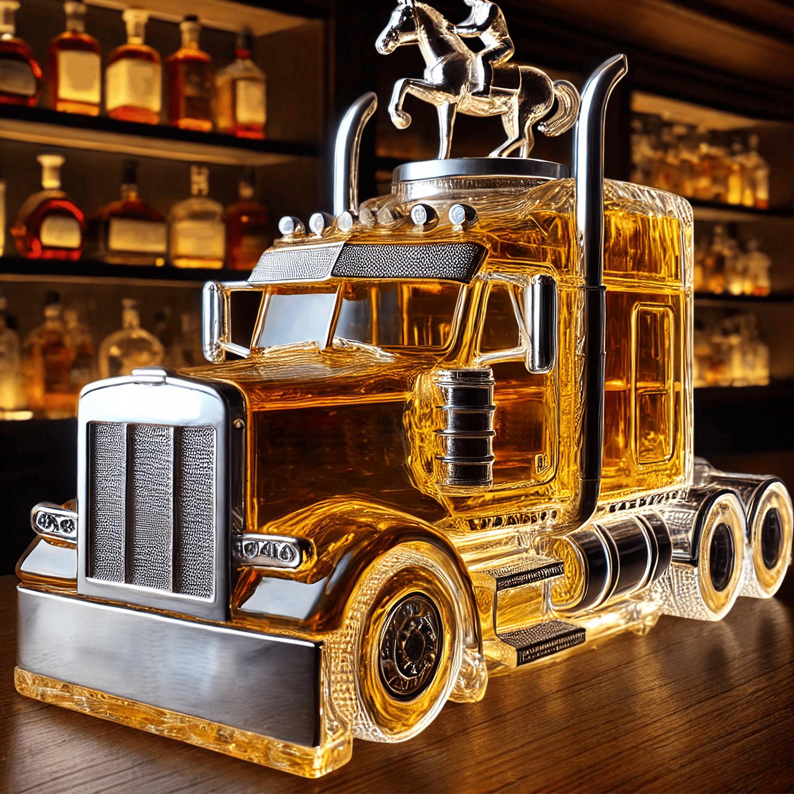 Wijnkaraf Half Truck Bourbon D - Wine Beer Truck recensie en prijs