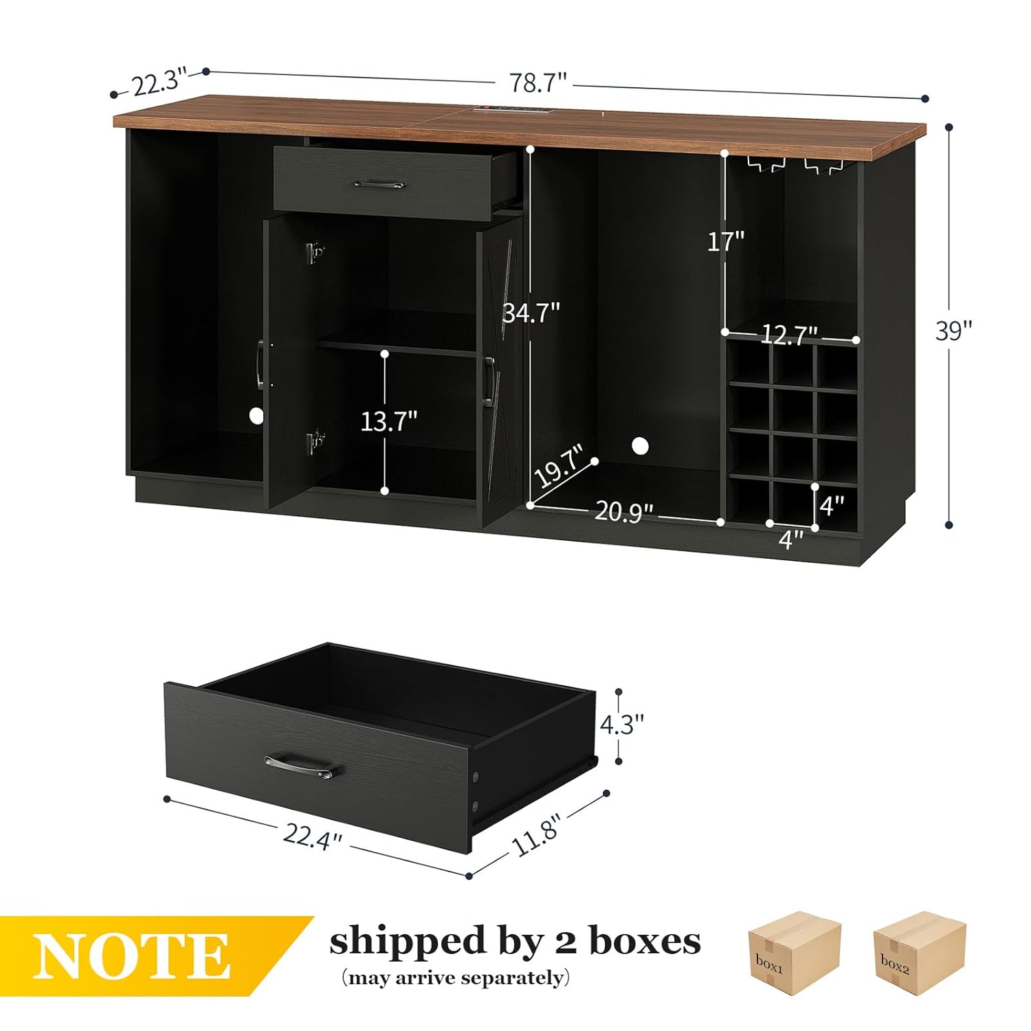 78,74 inch grote koffiebar-kas - Wine Beer Refrigerator recensie en prijs