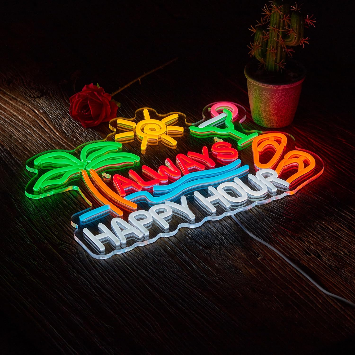 Altijd Happy Hour Bierbar Neon - Beer & Wine Downtown recensie en prijs