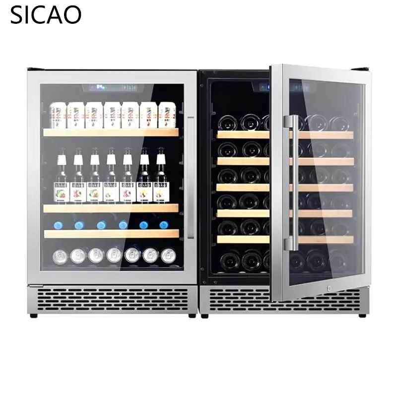2-deurs wijn- en bierkoelkast  - Wine Beer Fridge Dual Zone recensie en prijs