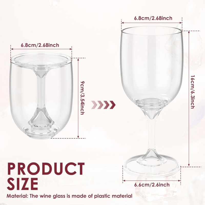 Opvouwbaar wijnglas Transparan - Wine & Beer Shop recensie en prijs