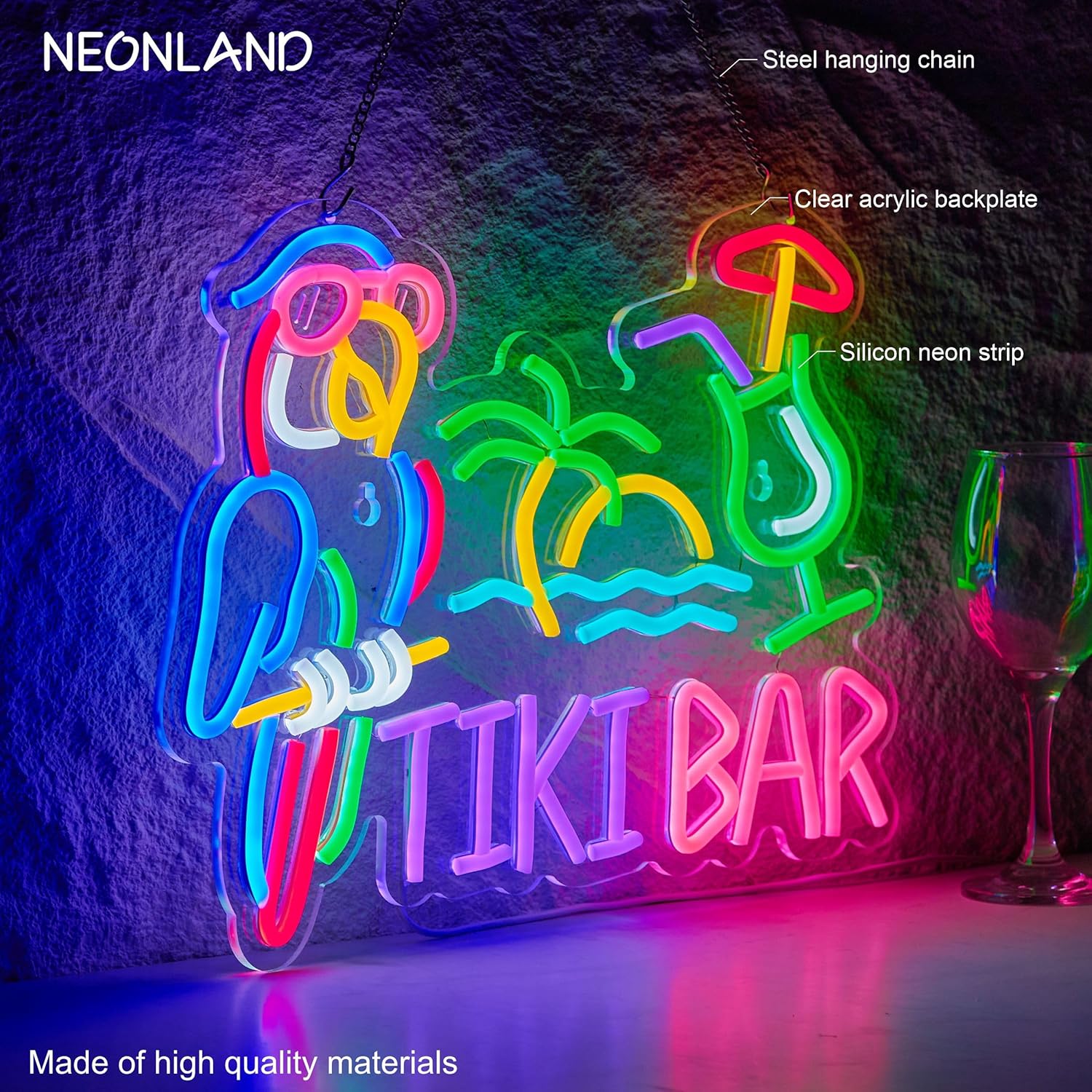 Tiki Bar Papegaai Palmboom Neo - Beer & Wine Downtown recensie en prijs