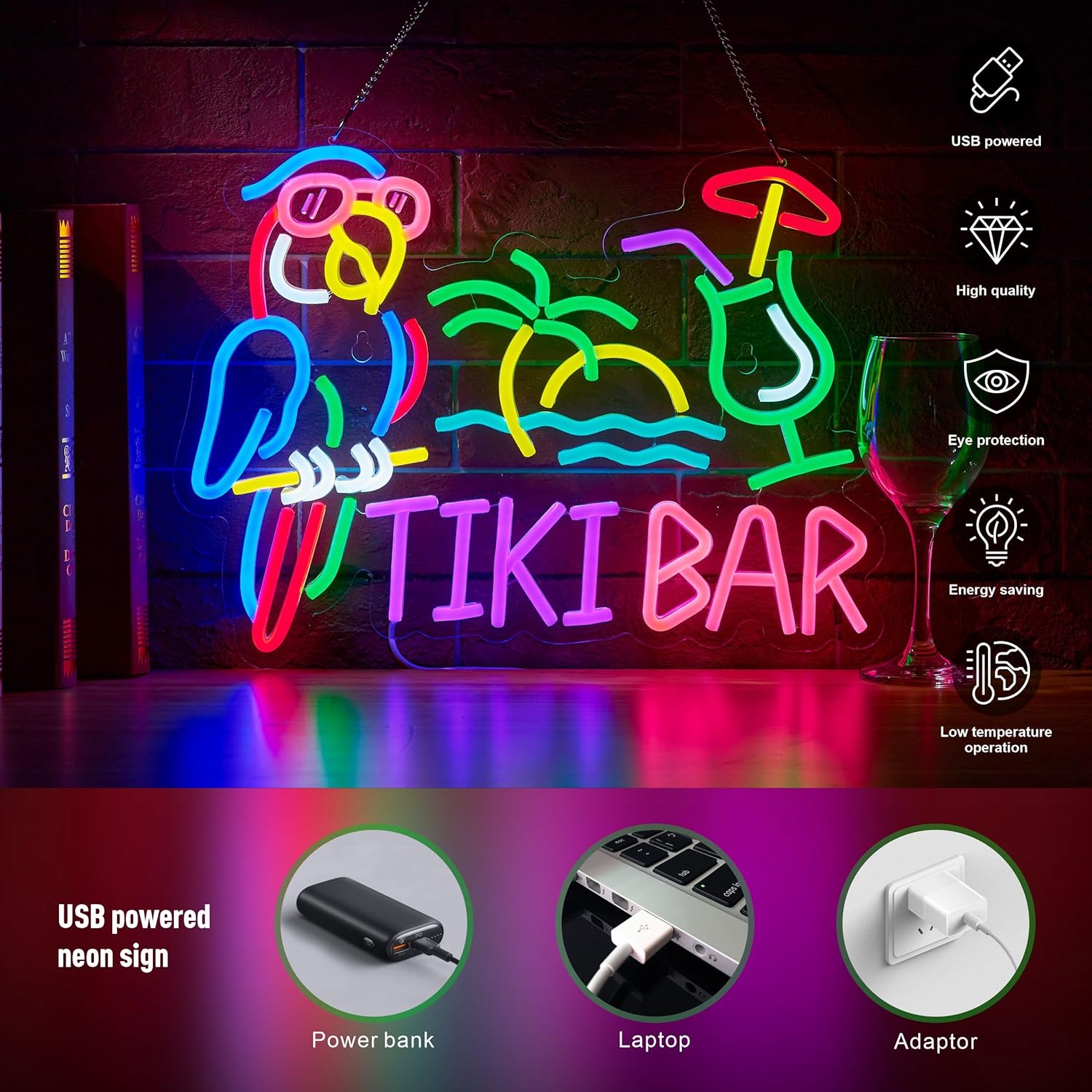 Tiki Bar Papegaai Palmboom Neo - Beer & Wine Downtown recensie en prijs