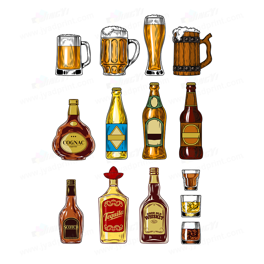 12 stks/partij, Aangepaste wij - Wine Beer Photo recensie en prijs